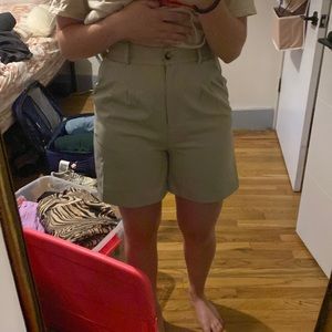 Mod ref high waisted gingham shorts size medium